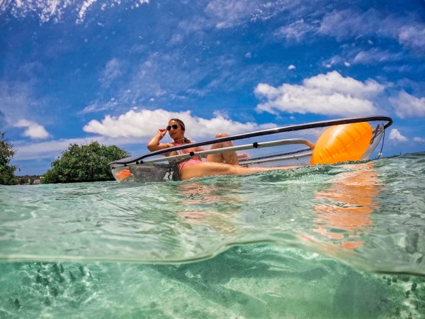 Recorrido en Kayak Transparente
